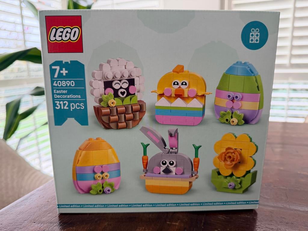 LEGO 40890 Paasdecoraties - Nieuw in doos, Ophalen of Verzenden, Nieuw, Complete set, Lego