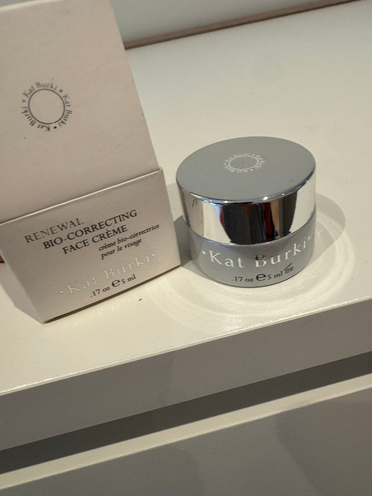 Kat Burki Renewal Bio-Correcting Face Crème 5ml, Ophalen of Verzenden, Nieuw, Gehele gezicht, Verzorging