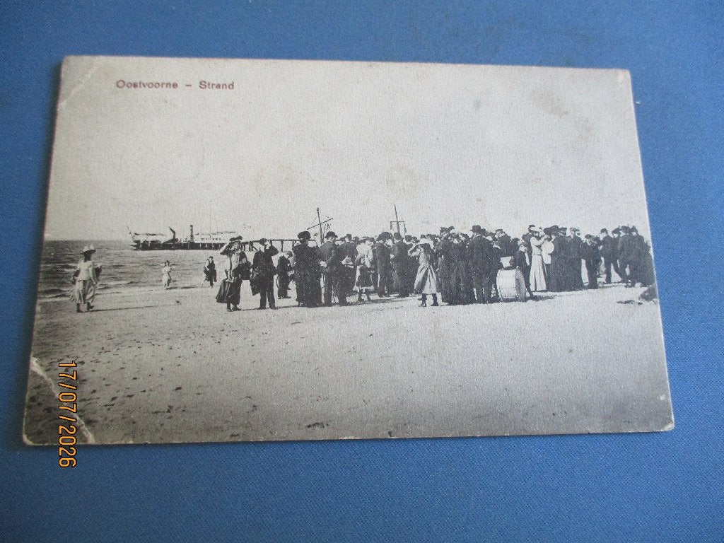 Oostvoorne (1909), Ophalen of Verzenden, Voor 1920, Gelopen, Zuid-Holland
