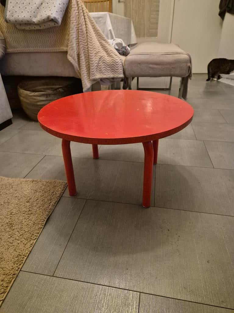 mooie kinderen tsfel, Huis en Inrichting, 50 tot 100 cm, Rond, Zo goed als nieuw, Minder dan 50 cm