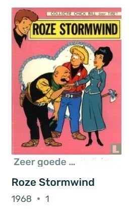 stripboek Chick Bill Roze Stormwind 1968, Eén stripboek, Ophalen of Verzenden, Gelezen
