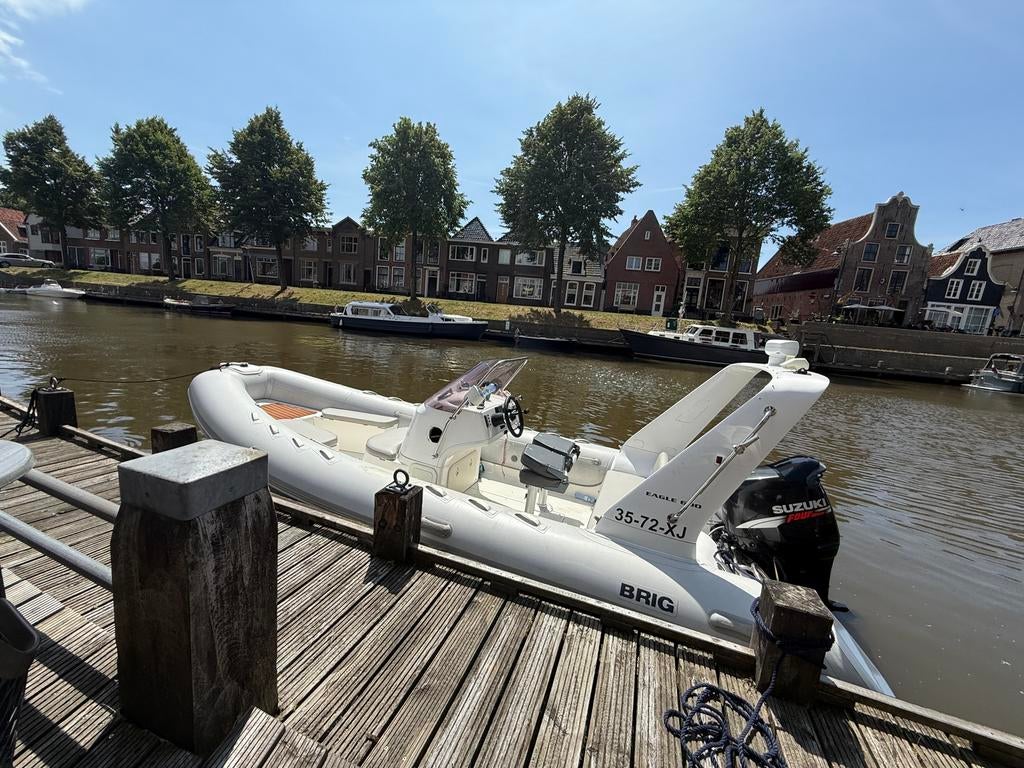 Brig eagle 600 140pk Suzuki, Watersport en Boten, Ophalen, Overige materialen, Gebruikt, 50 pk of meer