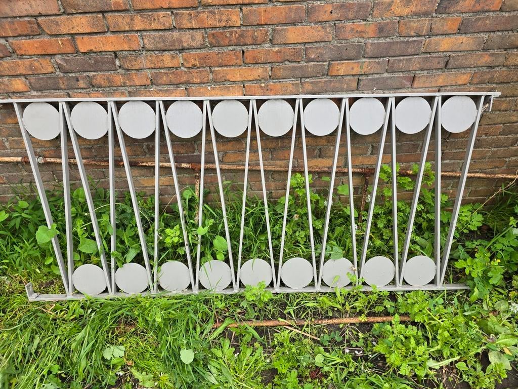 Decoratief IJzeren Hekwerk, Tuin en Terras, Ophalen, Gebruikt, IJzer, Sierhekwerk