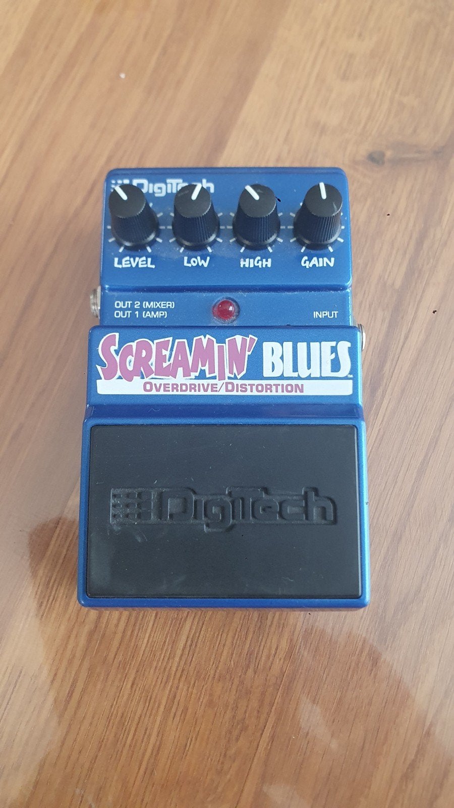 Digitech Screamin' Blues Overdrive/Distortion Pedaal, Ophalen of Verzenden, Gebruikt, Distortion, Overdrive of Fuzz