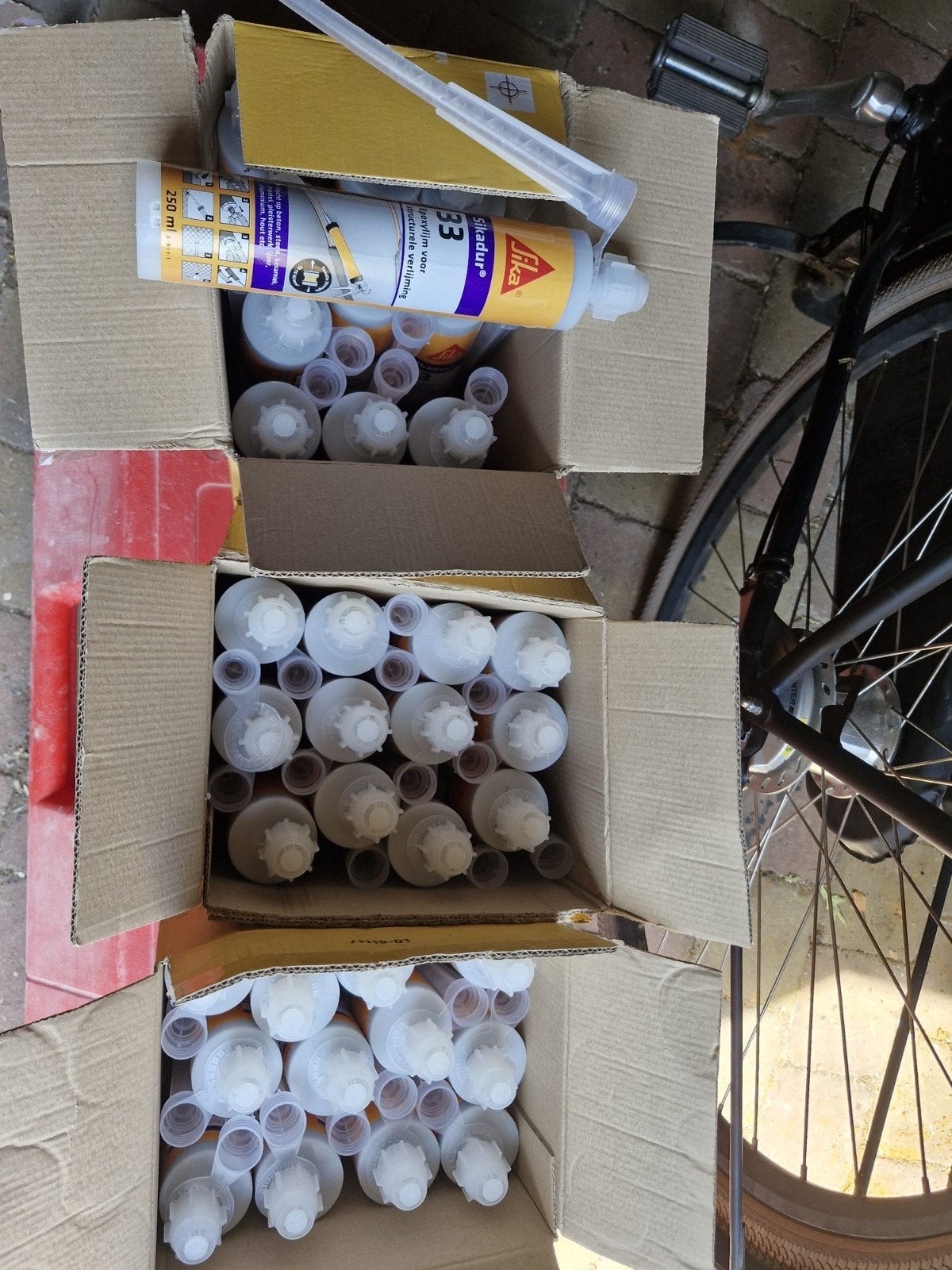 Lijm.kit, Ophalen, Nieuw
