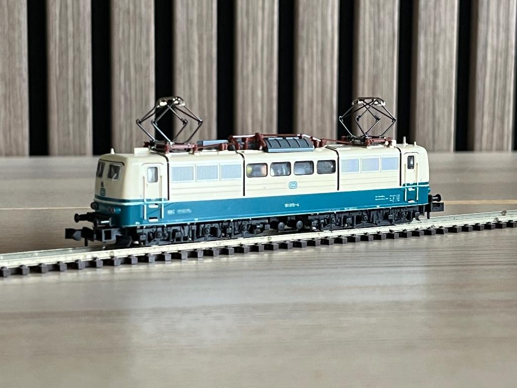 Minitrix BR 151 073-4 DB, Hobby en Vrije tijd, Modeltreinen | N-Spoor, Gebruikt, Trix, Ophalen of Verzenden, Analoog