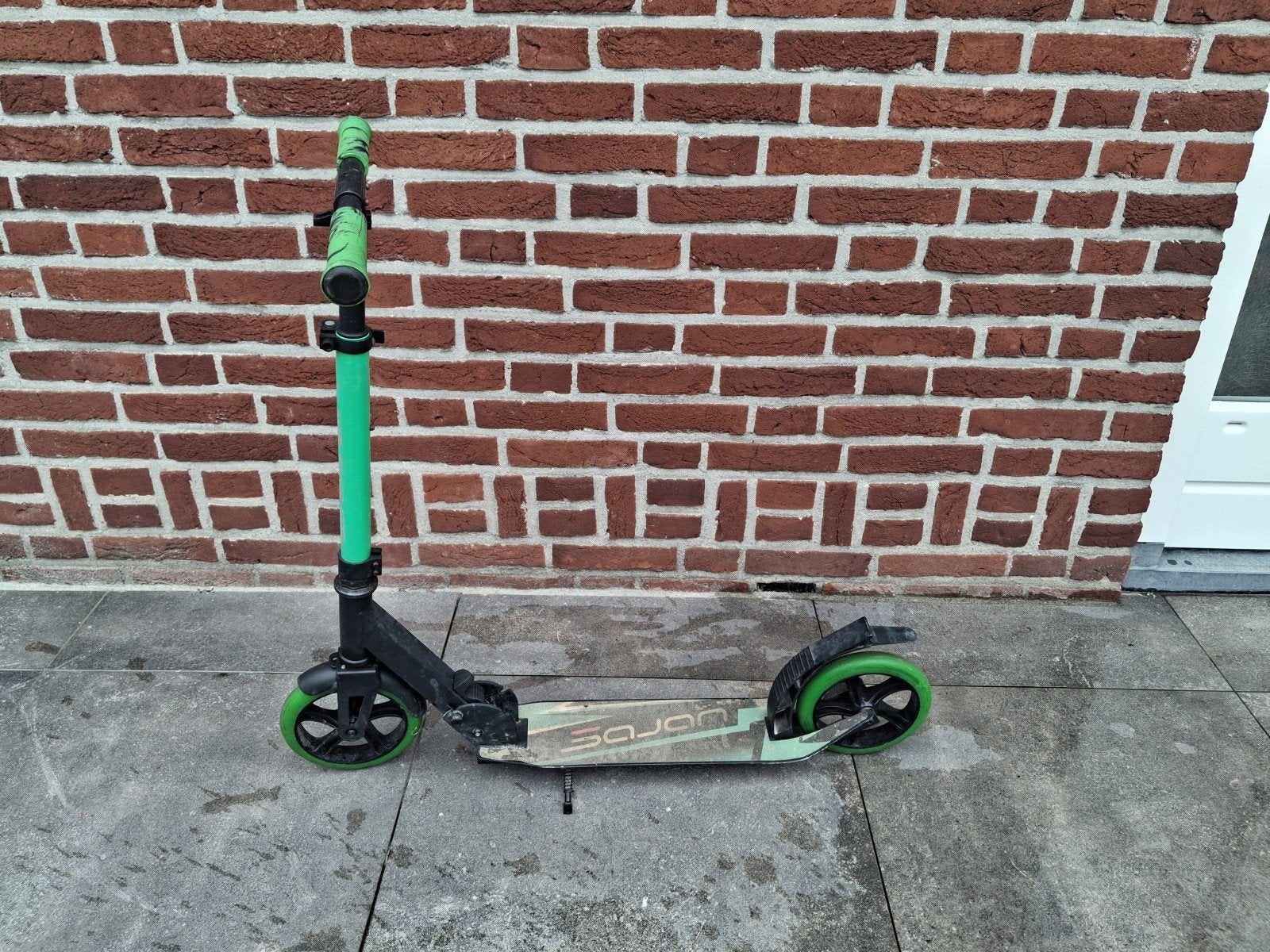 Sajan step met 18cm wielen, aluminium, inklapbaar, Fietsen en Brommers, Steps, Ophalen, Gebruikt, Gewone step, Sajan