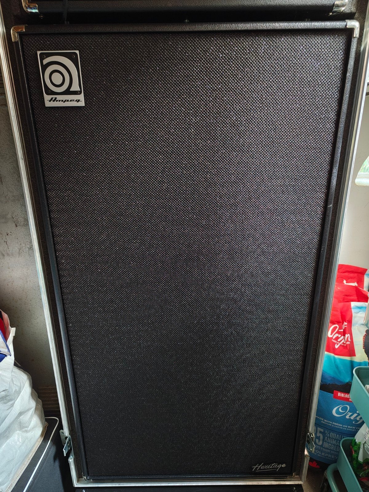 Ampeg Heritage SVT stack in profi flightcase, Ophalen, Zo goed als nieuw, Basgitaar, 100 watt of meer