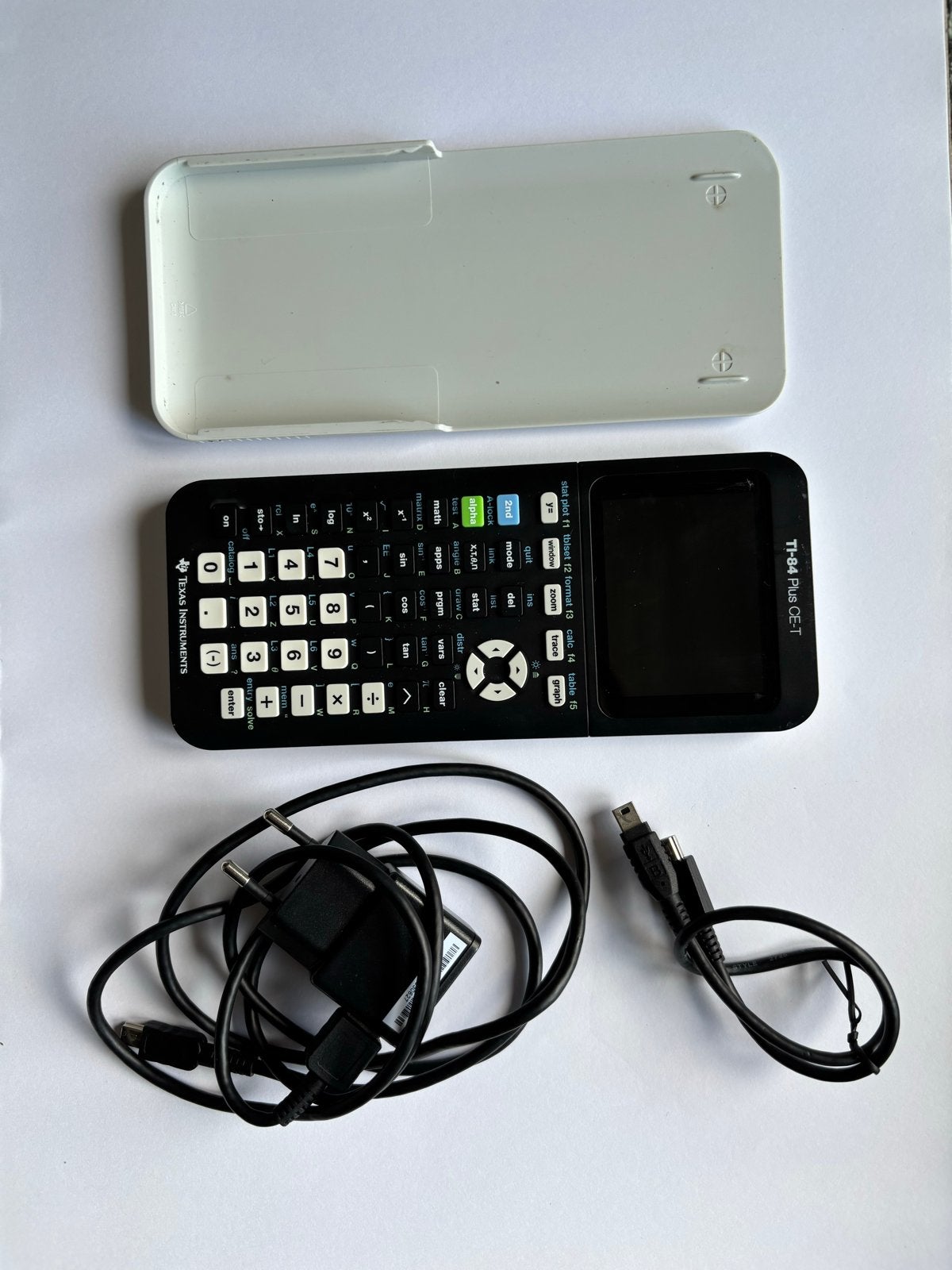 Texas Instruments TI-84 Plus CE-T grafische rekenmachine, Diversen, Ophalen of Verzenden, Grafische rekenmachine, Zo goed als nieuw