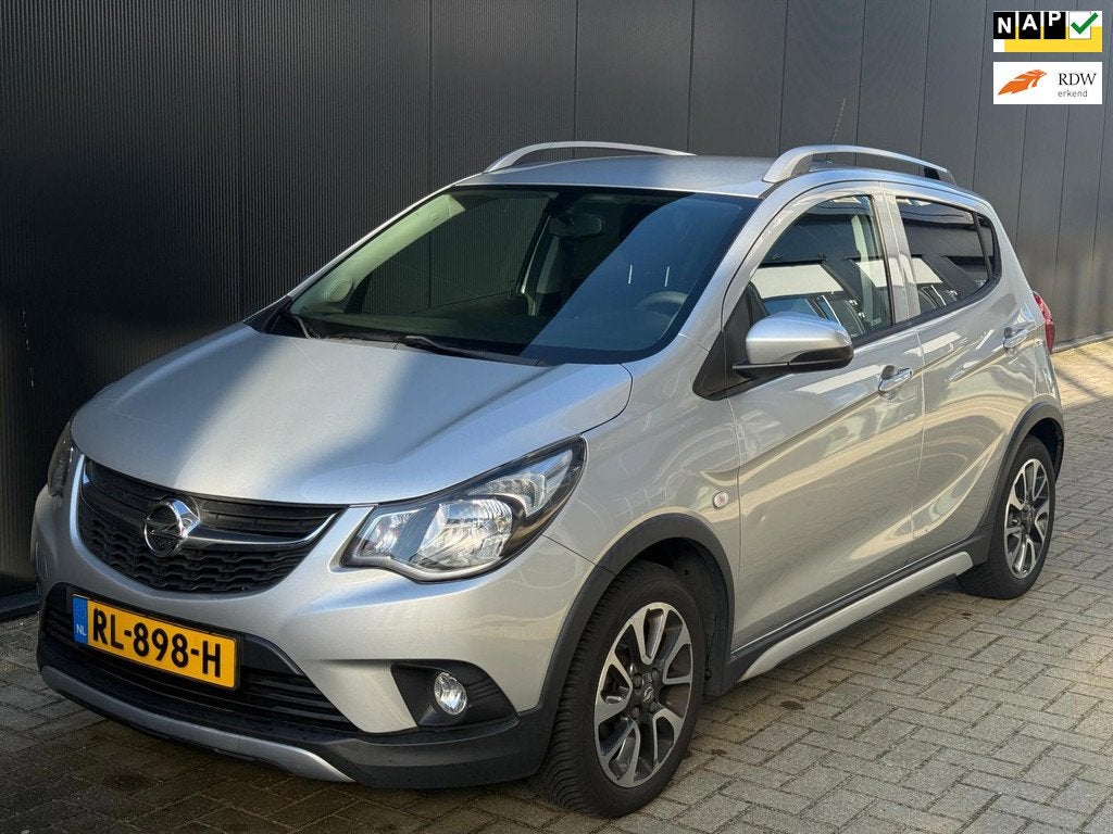 Opel KARL 1.0 Rocks Online Edition Apple Carplay Android Pla, Auto's, Opel, Voorwielaandrijving, 839 kg, Gebruikt, Euro 6