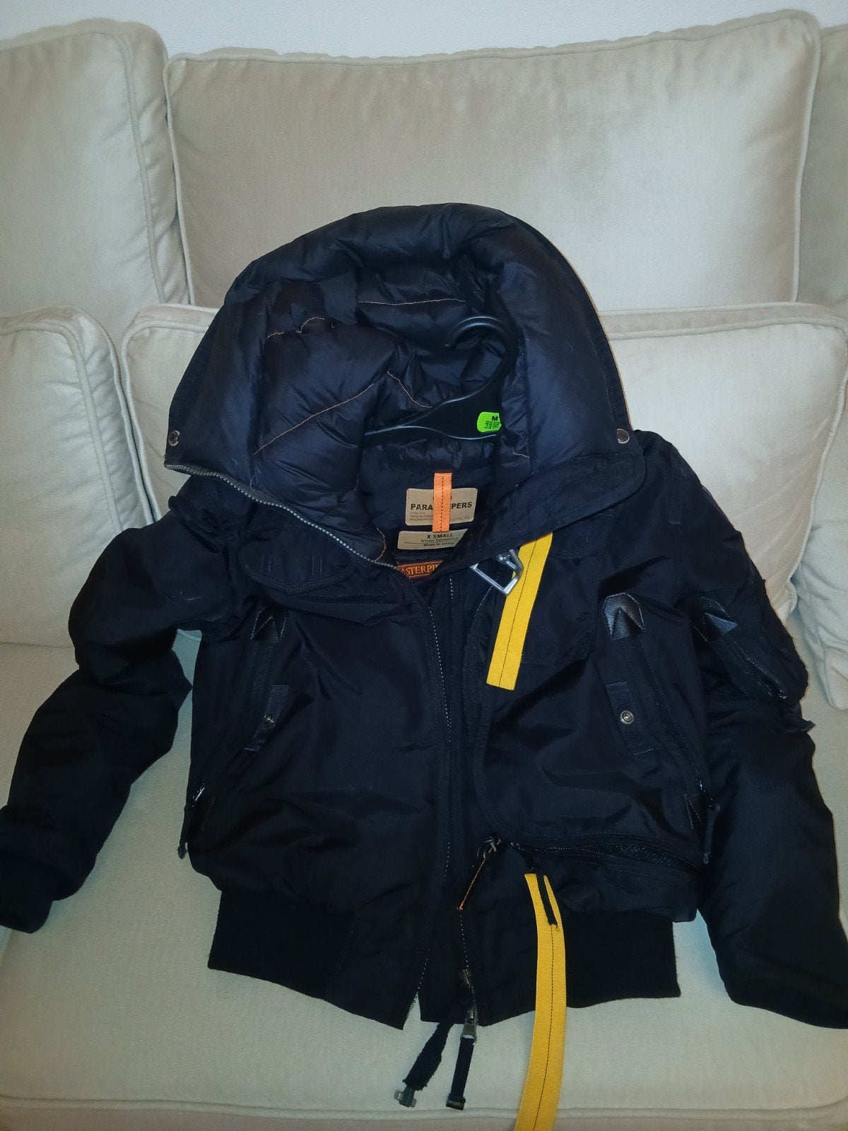 Parajumpers originele jas - Gekocht bij de Bijenkorf, Zwart, Maat 34 (XS) of kleiner, Gedragen, Parajumpers