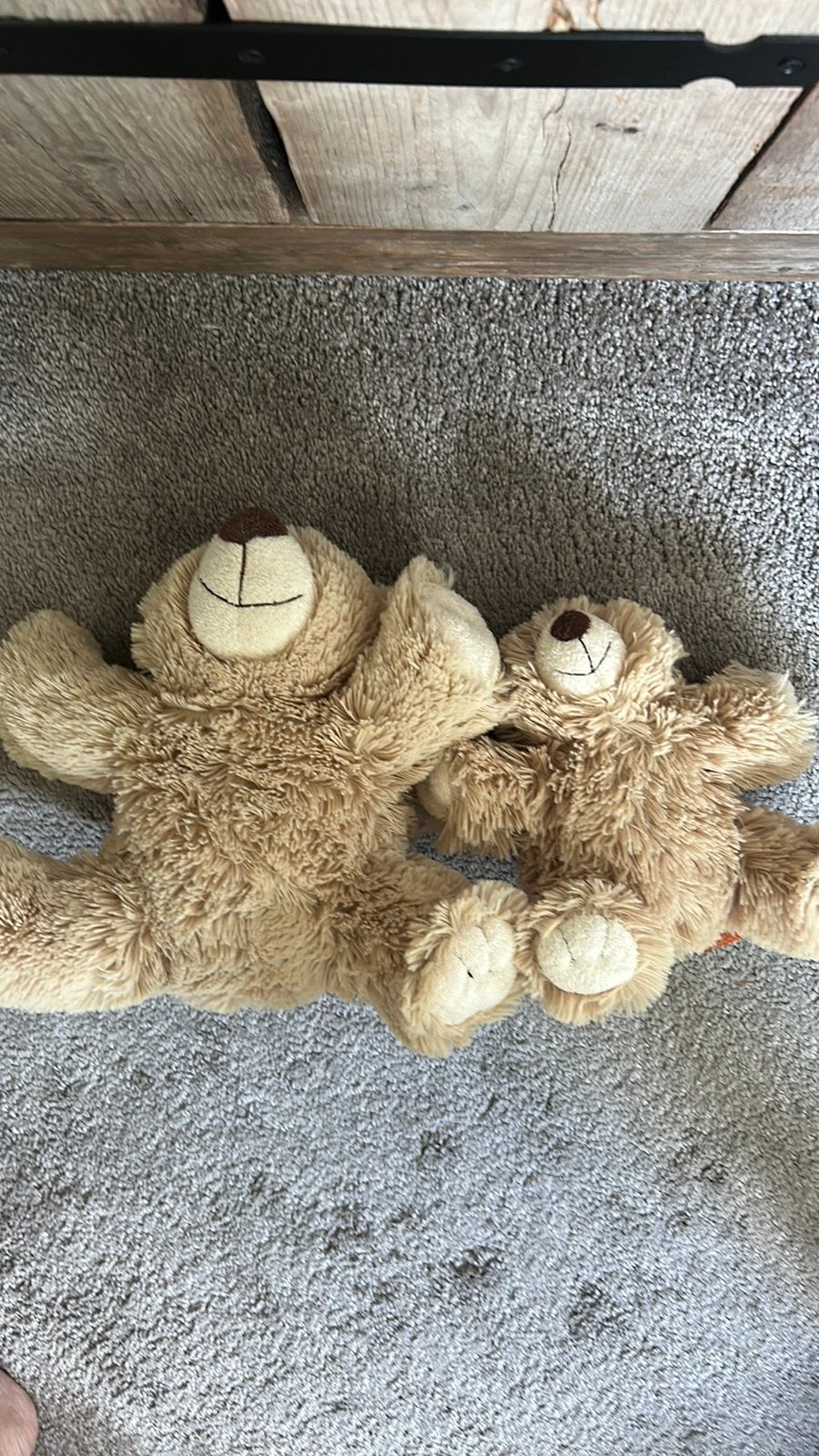 2 x knuffel beren, Ophalen of Verzenden, Zo goed als nieuw, Beer