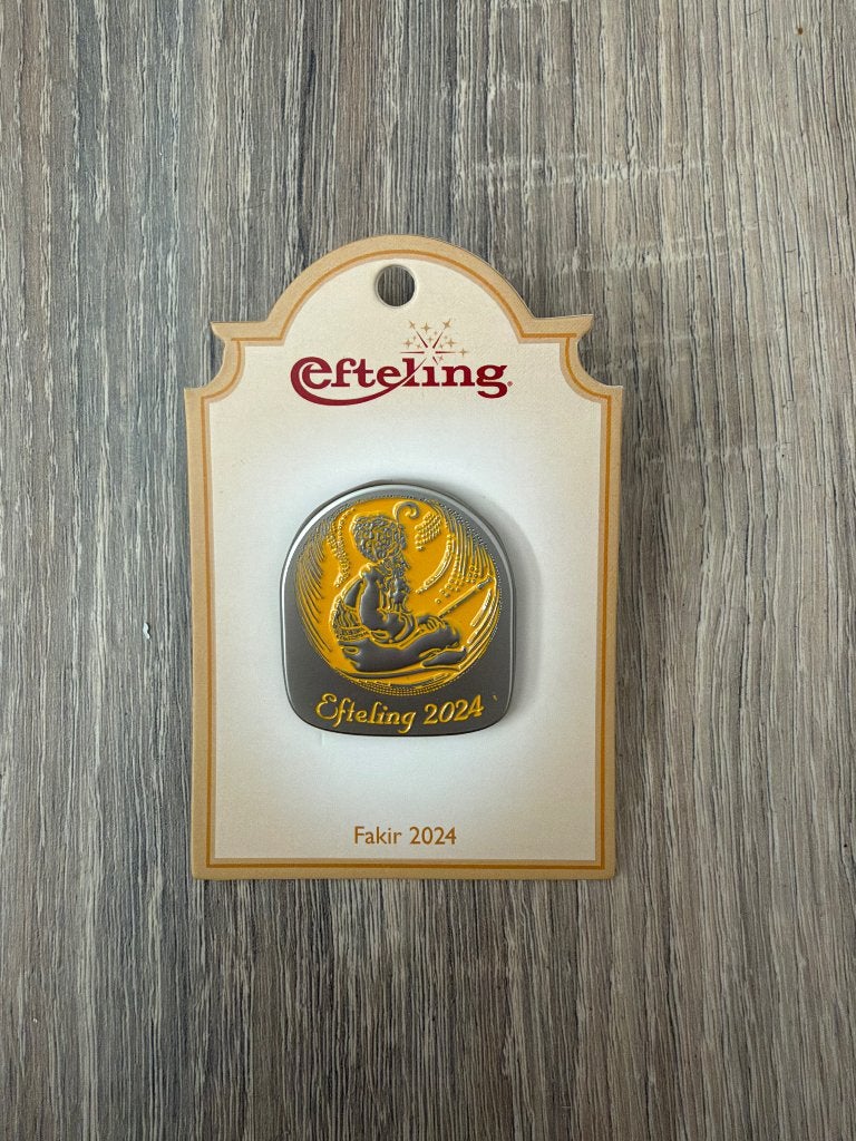 Efteling fakir 2024 pin, Ophalen of Verzenden, Nieuw, Overige onderwerpen, Speldje of Pin