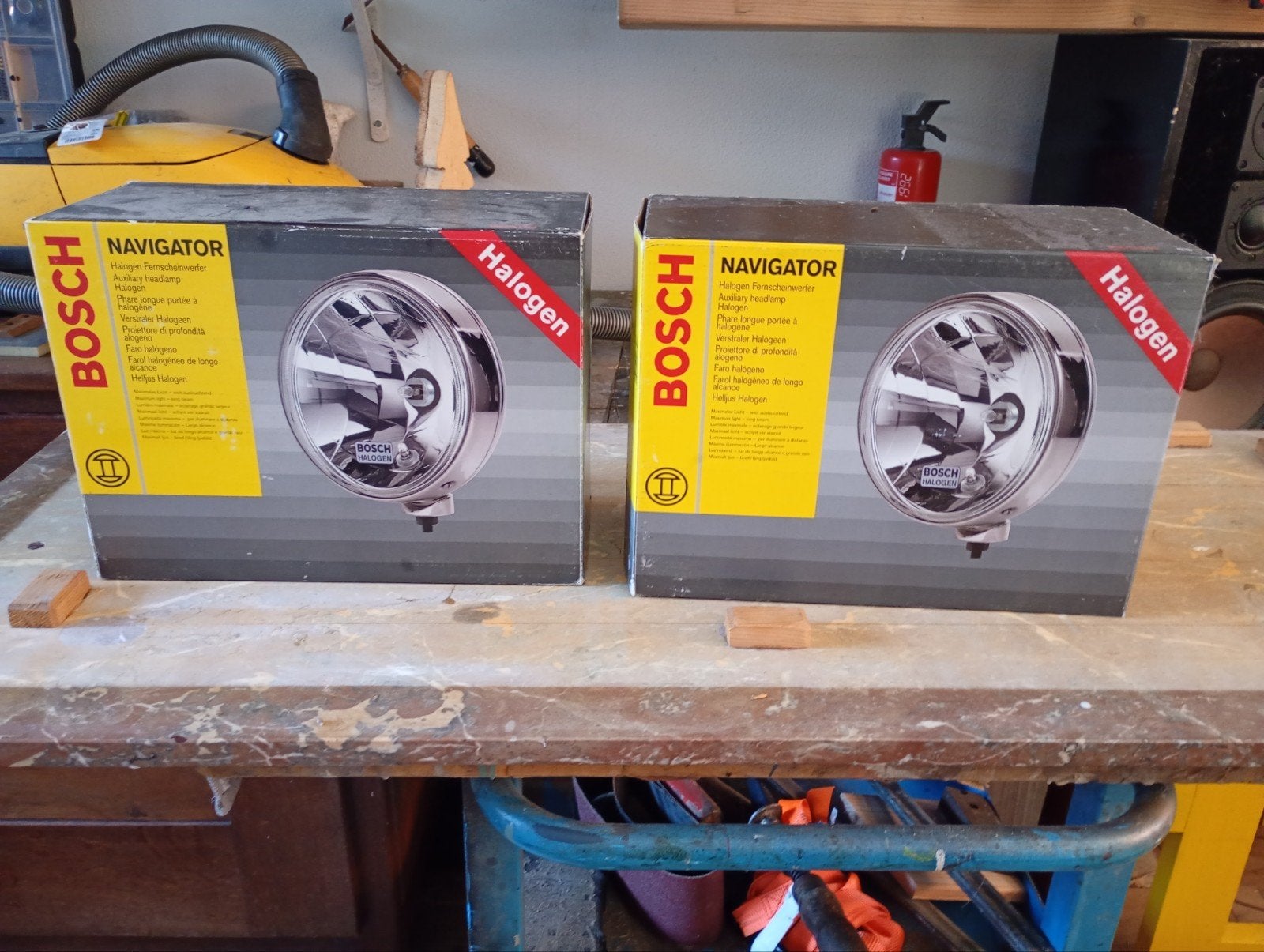 2x Bosch Rally verstralers 21cm Chroom., Auto-onderdelen, Ophalen of Verzenden, Nieuw