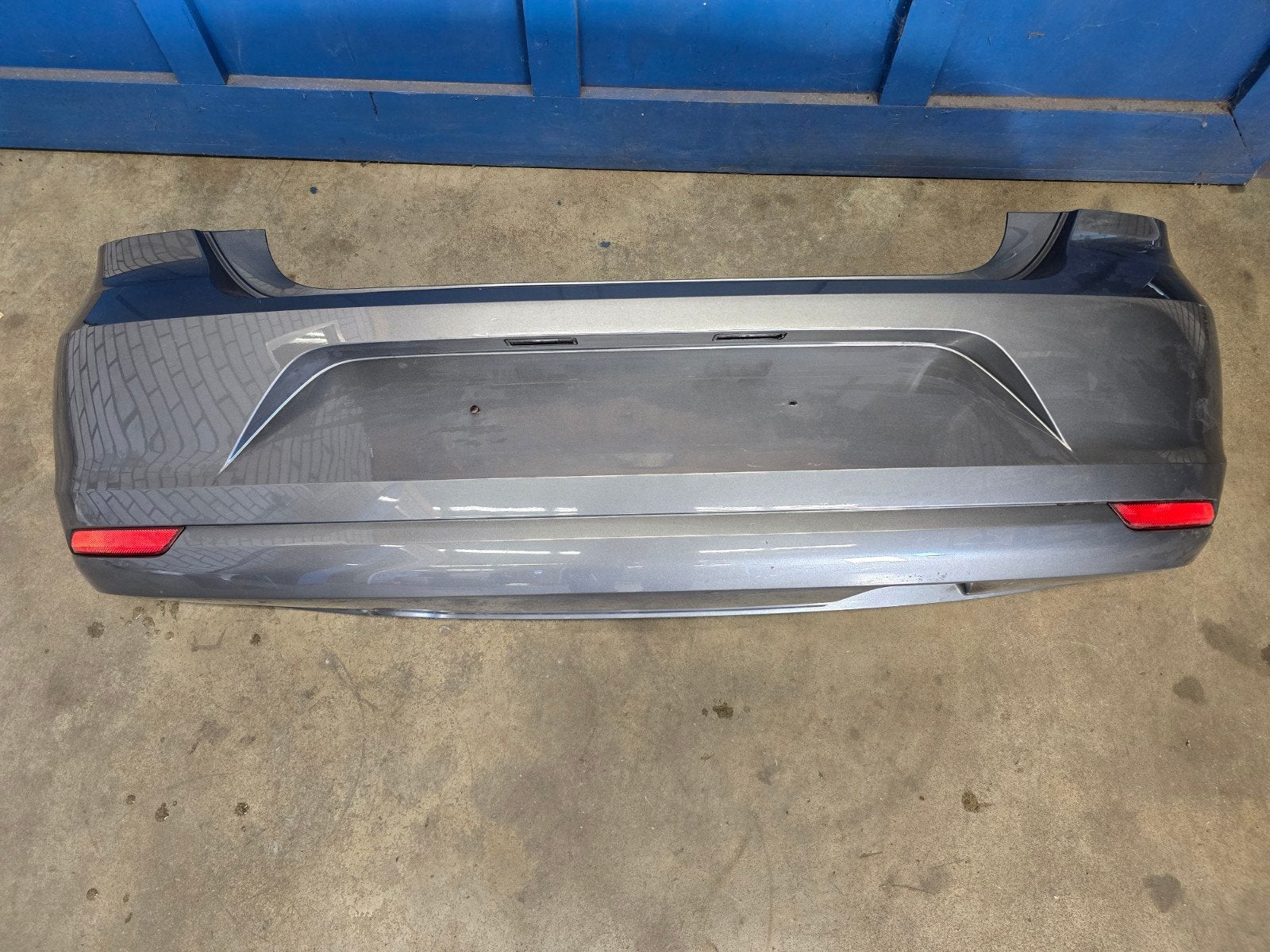 Vw polo 6R achterbumper bj 2012 tm 2017, Auto-onderdelen, Gebruikt, Volkswagen, Ophalen of Verzenden, Achter