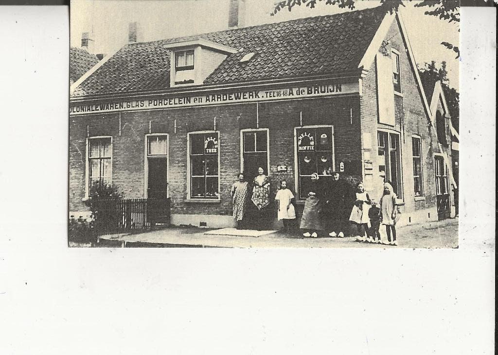 Dubbeldam Dubbelsteynlaan 1920, Ophalen of Verzenden, Voor 1920, Ongelopen, Zuid-Holland