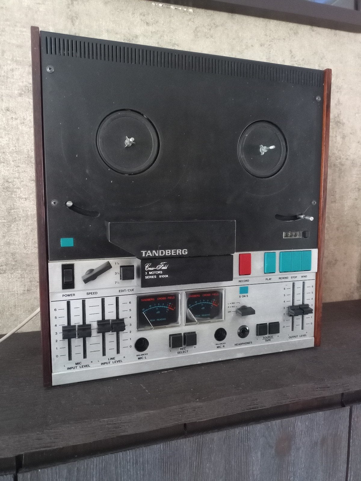 Tandberg series 9100X, Ophalen, Bandrecorder, Met banden