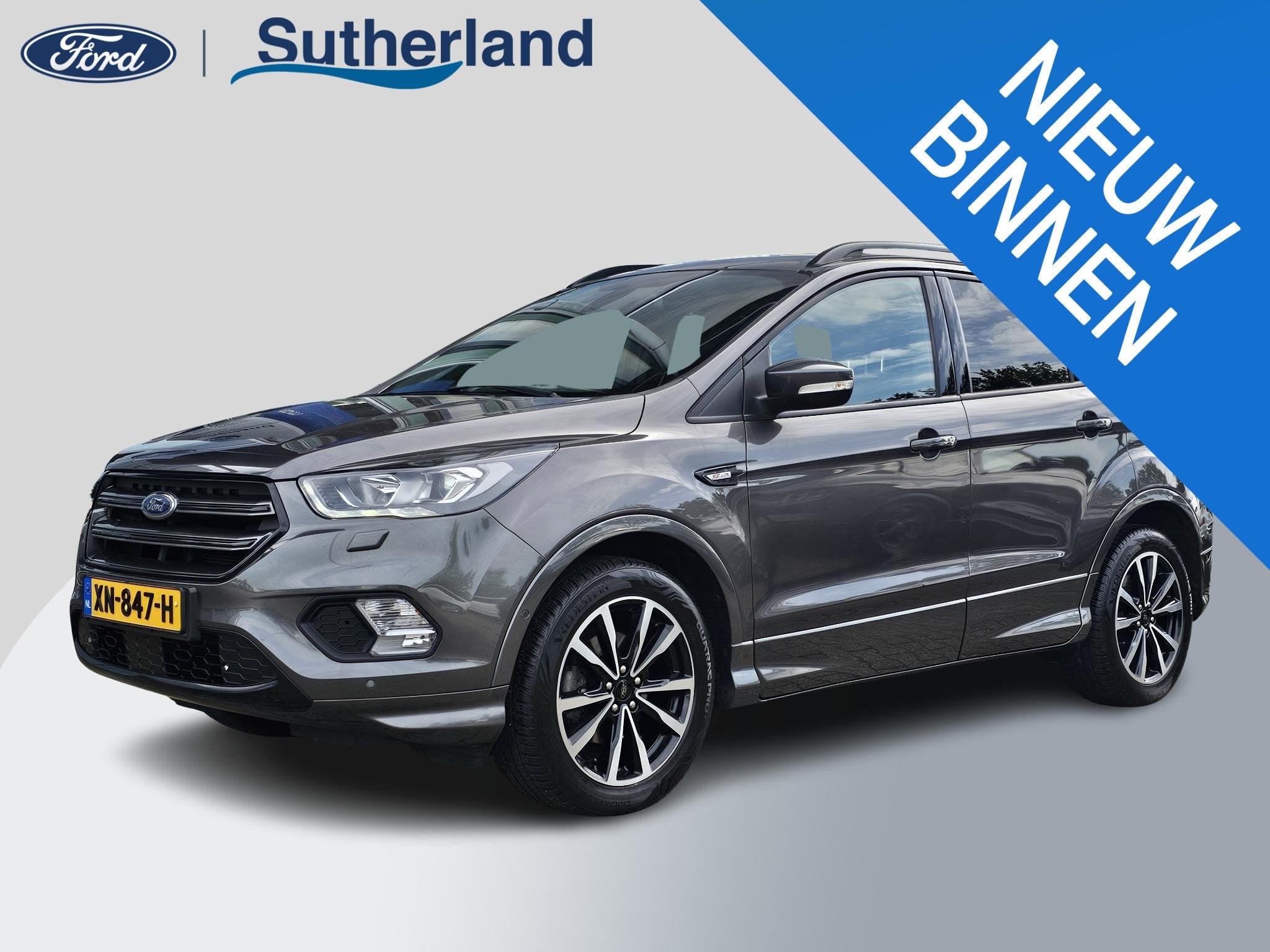 Ford Kuga 1.5 EcoBoost ST Line 150 pk | Trekhaak | 1800 kg t, 1498 cc, Klanten@ford.com, Zwart, Handgeschakeld