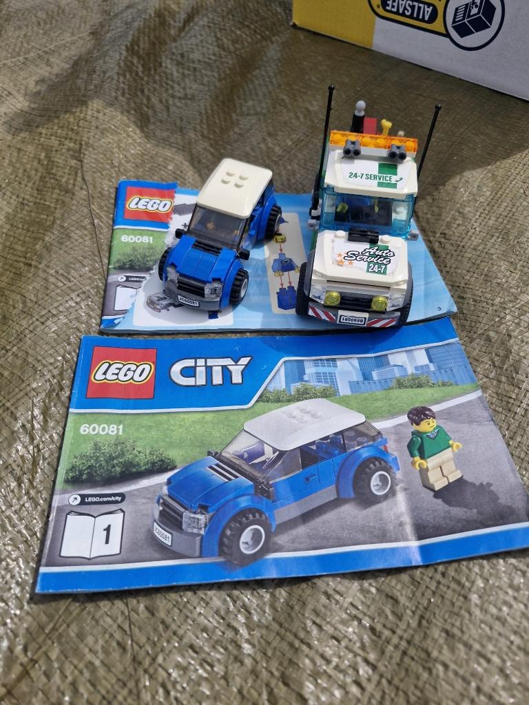 lego city sleepwagen  set 60081, Ophalen, Lego, Compleet, Complete set