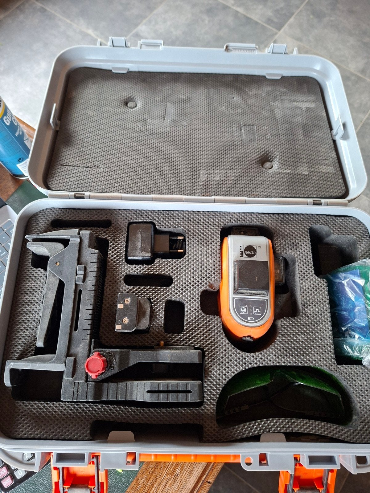 laser Nedo xliner 3D laser, Ophalen