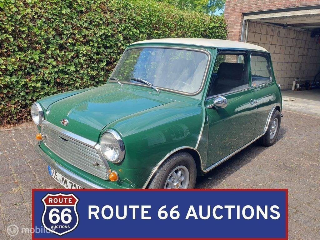 Mini Cooper S Mk III | 1971 | Route 66 Auctions, Overige carrosserieën, Zwart, Bedrijf, Handgeschakeld