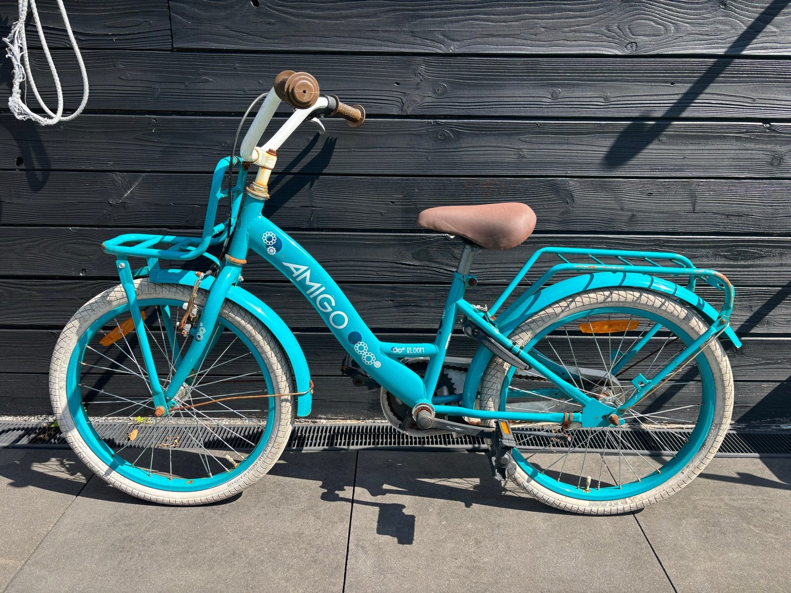 Amigo Bloom 20 inch kinderfiets, Ophalen, Gebruikt, Terugtraprem, 20 inch of meer