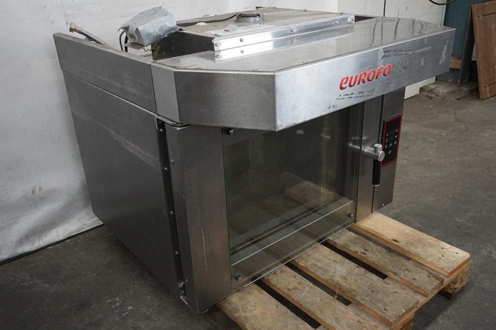 Eurofours grote oven confectieoven horeca - met afzuiger, Gebruikt, Hete lucht, 60 cm of meer, Ophalen of Verzenden