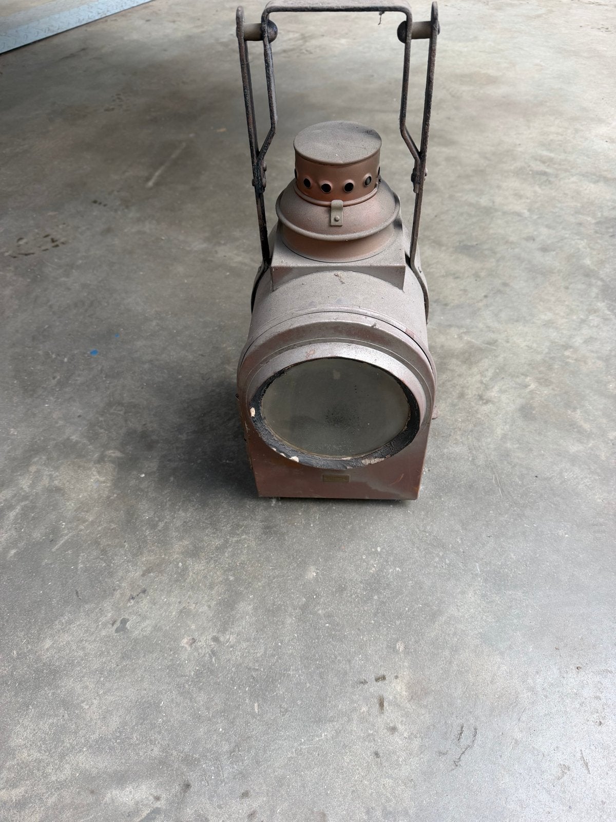 Vintage Oude Spoorlamp - Decoratieve Verlichting, Ophalen