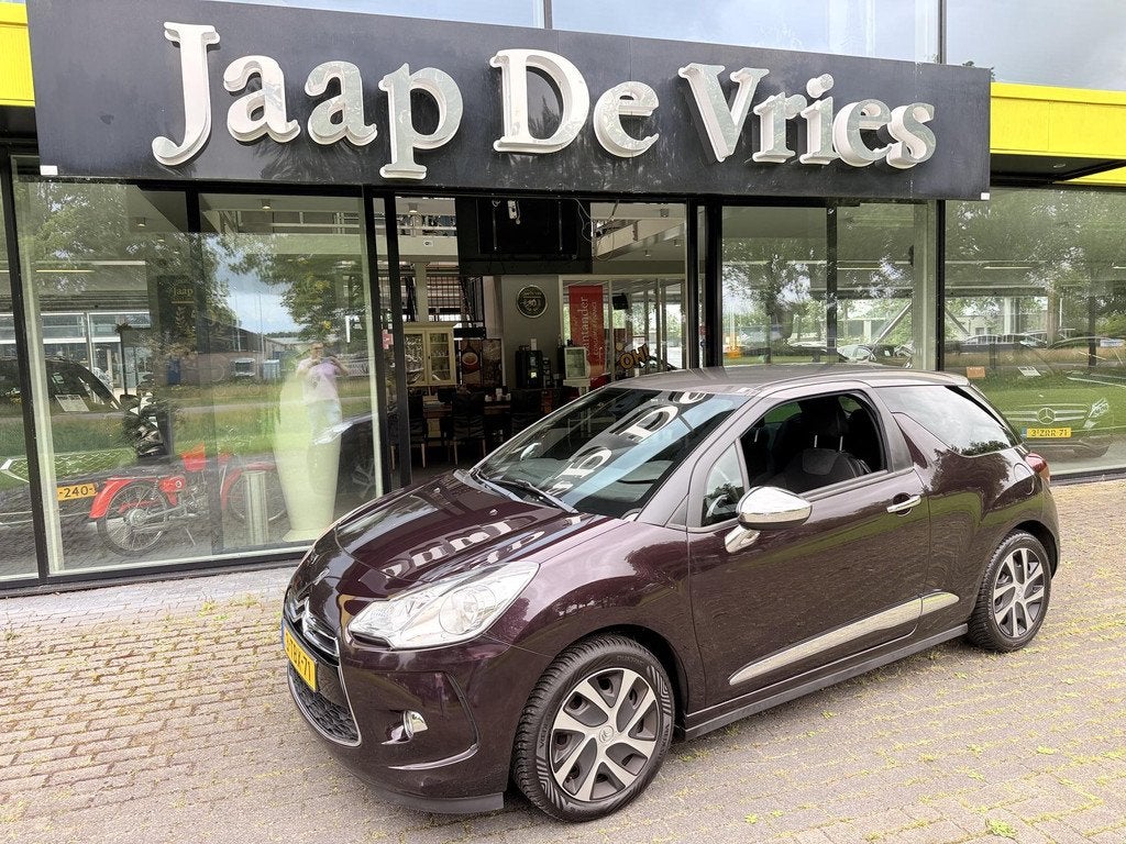 Citroen DS3 1.2 VTi So Chic, Auto's, Citroën, Voorwielaandrijving, Euro 5, Stof, Gebruikt