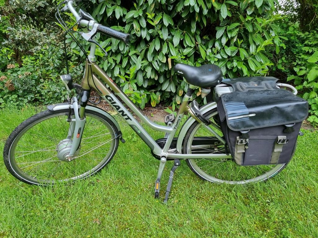 Elektrische damesfiets merk Giant twist go double maat S, Ophalen, Gebruikt, Overige merken