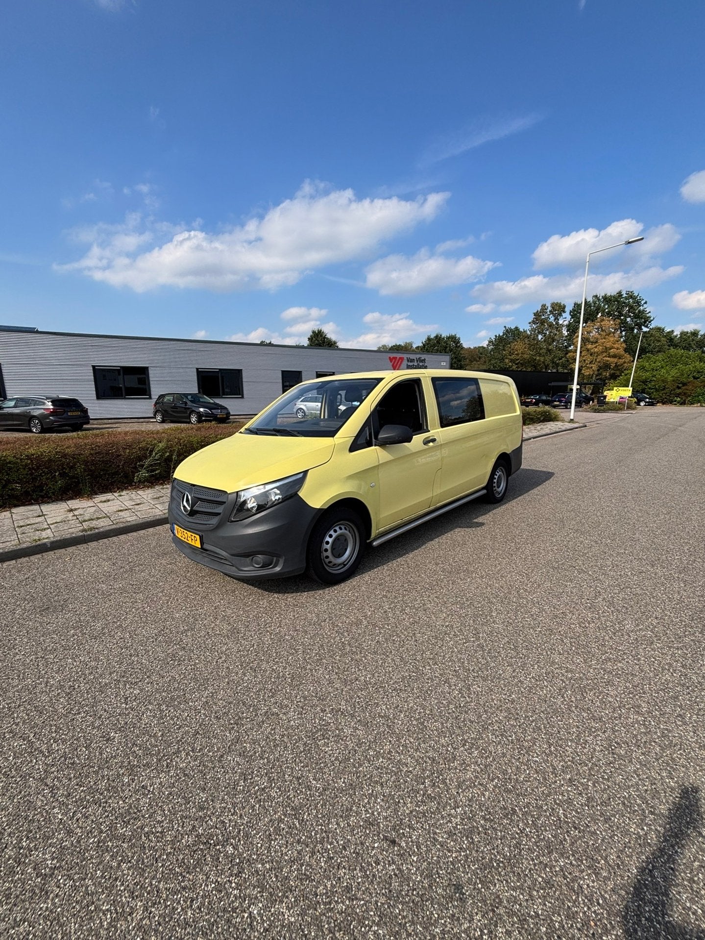 Mercedes-Benz Vito 114 CDI Lang, Auto's, Gebruikt, 4 cilinders, Bedrijf, 1890 kg