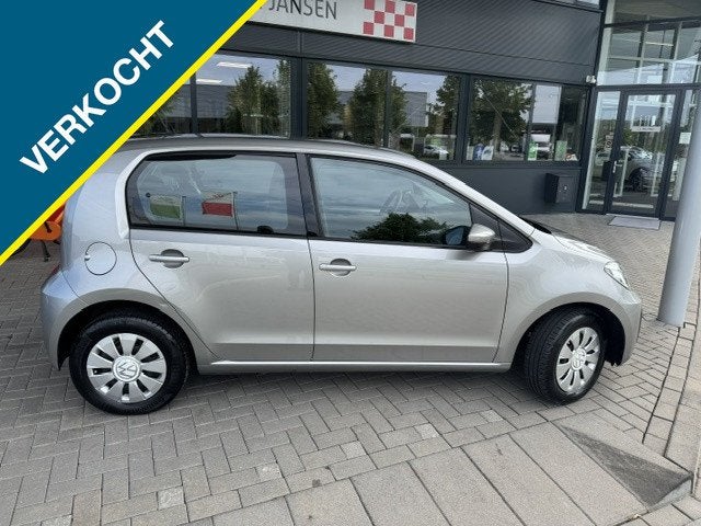 Volkswagen up! VERKOCHT! 1.0 5-DEURS + AIRCO (25.997 km!), 65 pk, Stof, Gebruikt, 4 stoelen