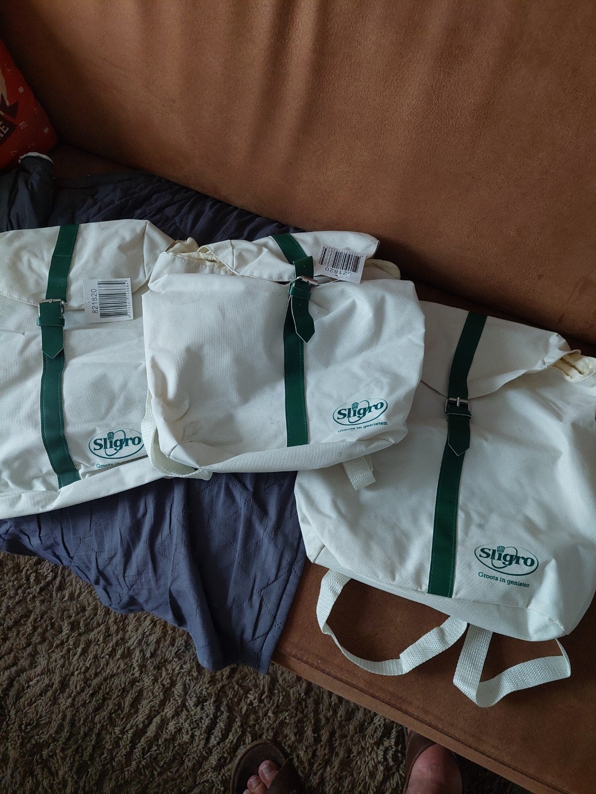 Set van 3 Sligro tassen - Nieuw en ongebruikt, Ophalen of Verzenden