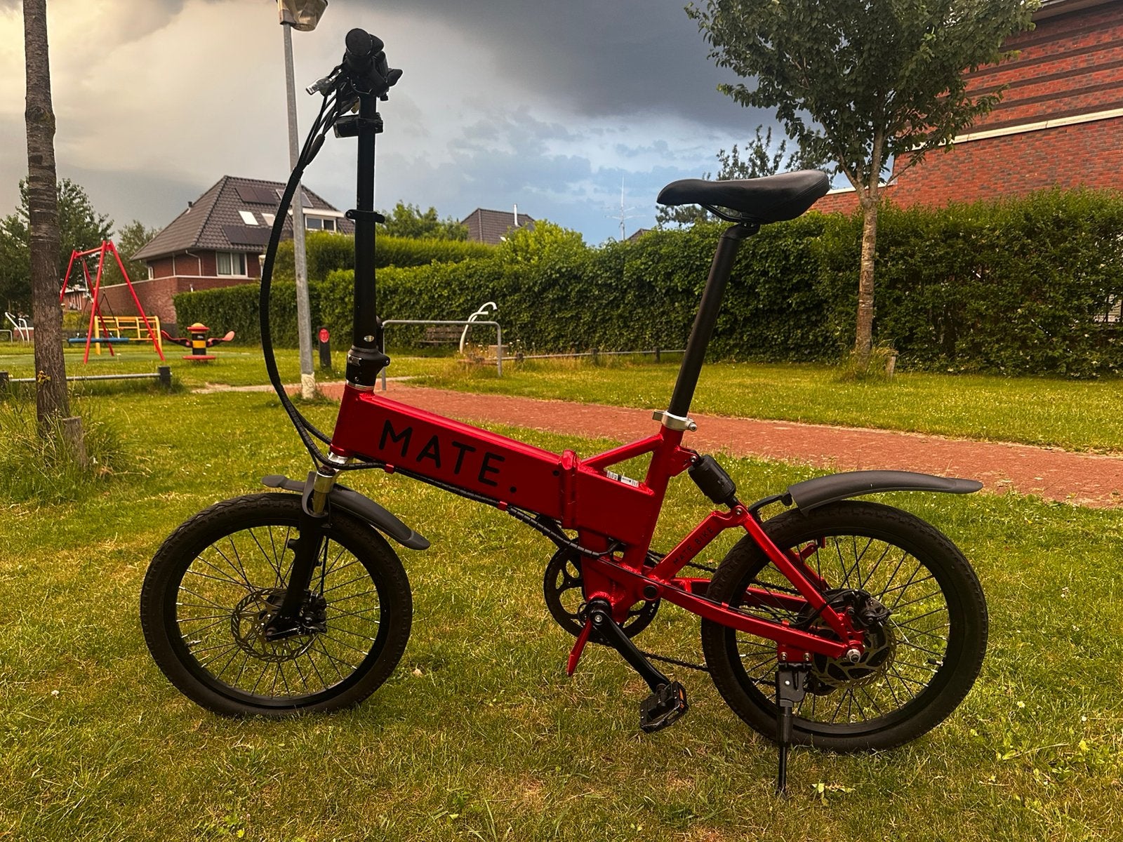 MATE Elektrische Vouwfiets – 36V 13Ah, Overige merken, 20 inch of meer, Versnellingen, Ophalen of Verzenden