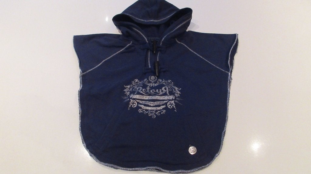 Retour Jeans poncho/cape/trui maat 140., Trui of Vest, Ophalen of Verzenden, Zo goed als nieuw, Retour Jeans