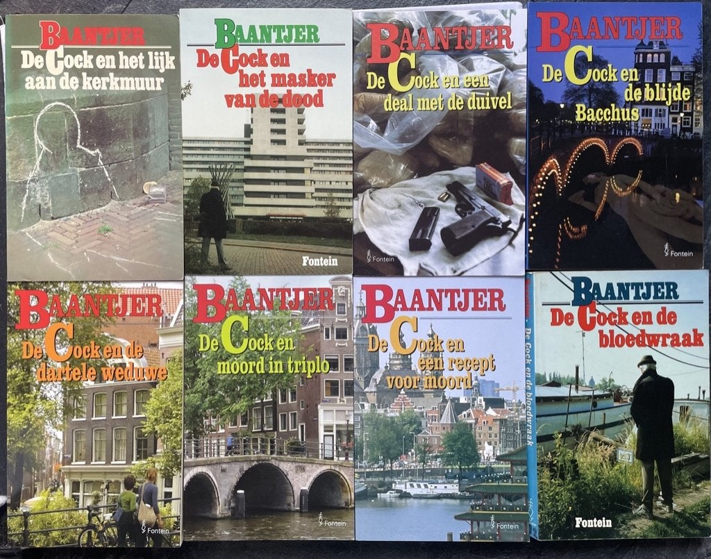 Diverse De Cock's - A.C. Baantjer, Verzenden, Gelezen, Tv-bewerking