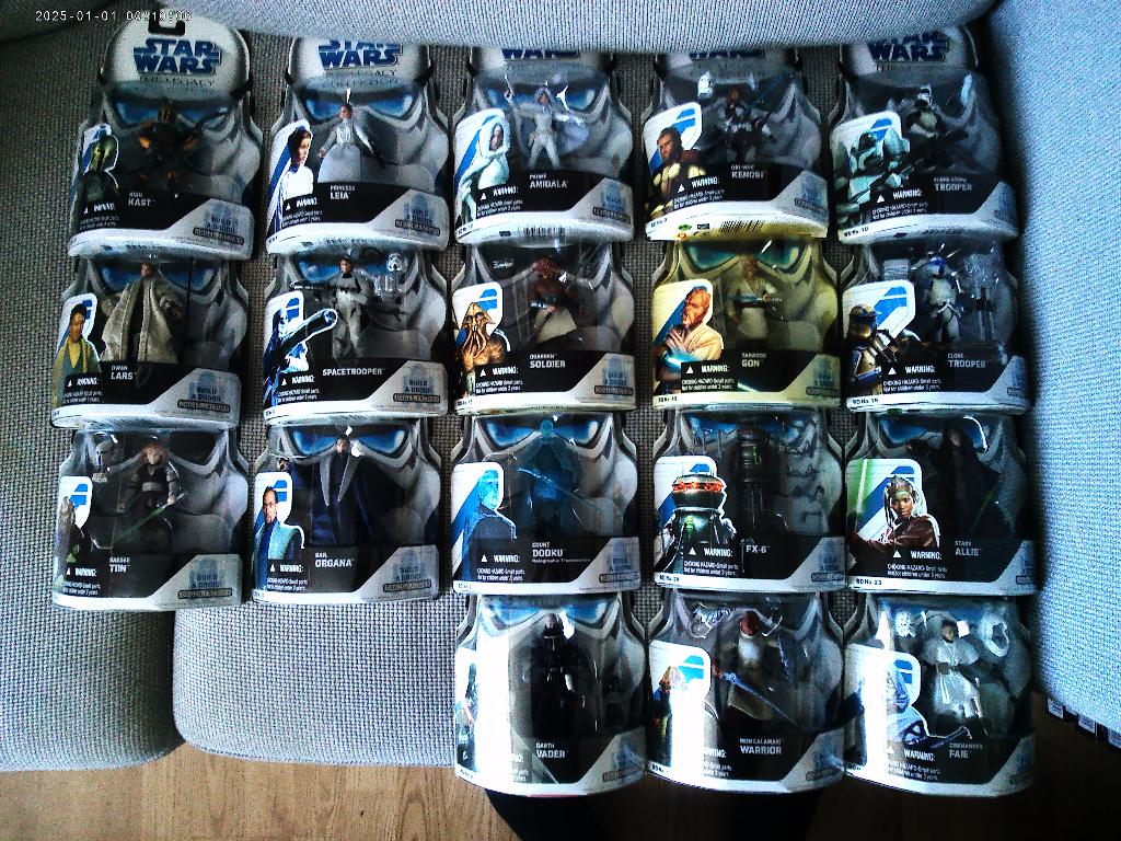 Star Wars Legacy Collection Bluewhite 2008 Build-a-droid, Verzamelen, Star Wars, Ophalen of Verzenden, Nieuw, Actiefiguurtje
