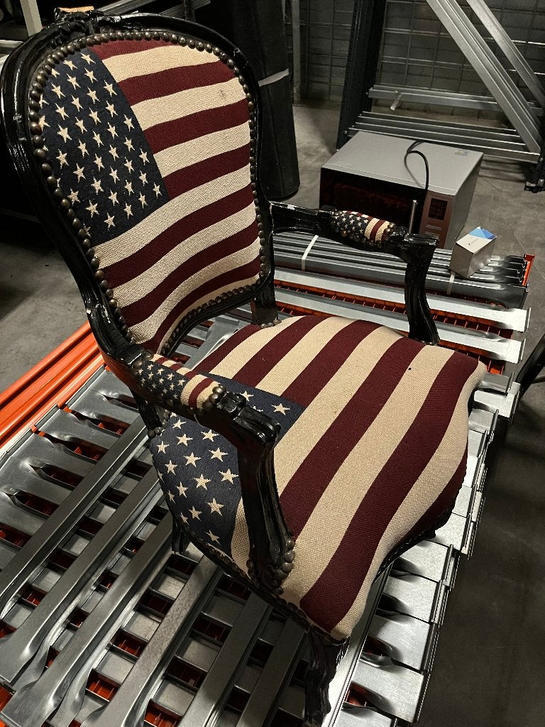 Stoel USA vlag, Ophalen, Gebruikt, Overige kleuren, Geen