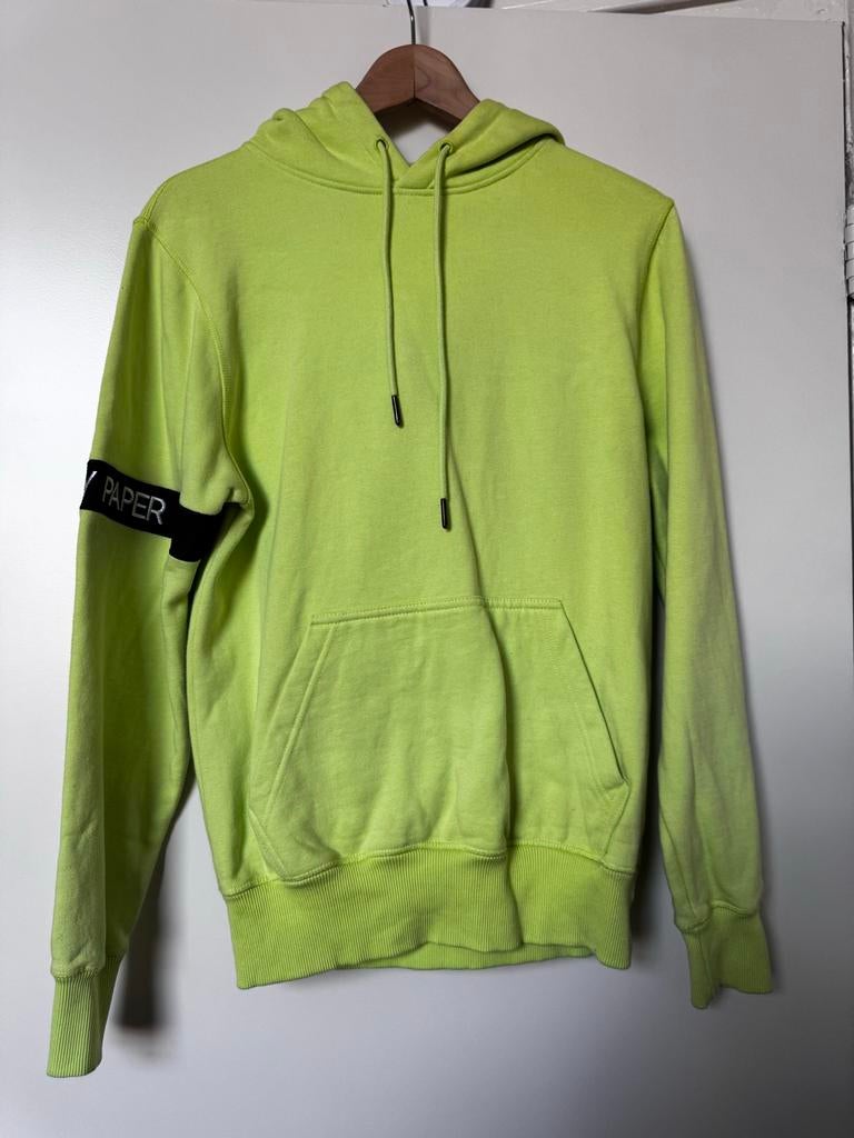 Daily Paper Hoodie Fel Geel/Groen Maat XS, Kleding | Heren, Overige Herenkleding, Gedragen, Ophalen of Verzenden