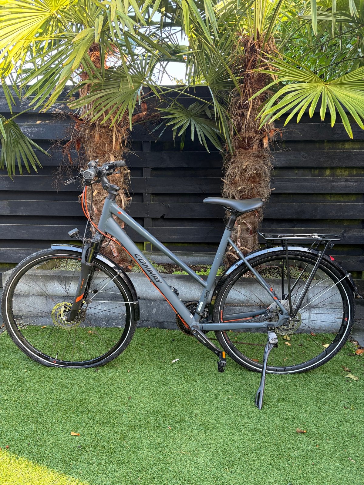 Conway TS 500 trekkingfiets – Shimano – Schijfremmen, Gebruikt, Versnellingen, Schijfrem, Ophalen