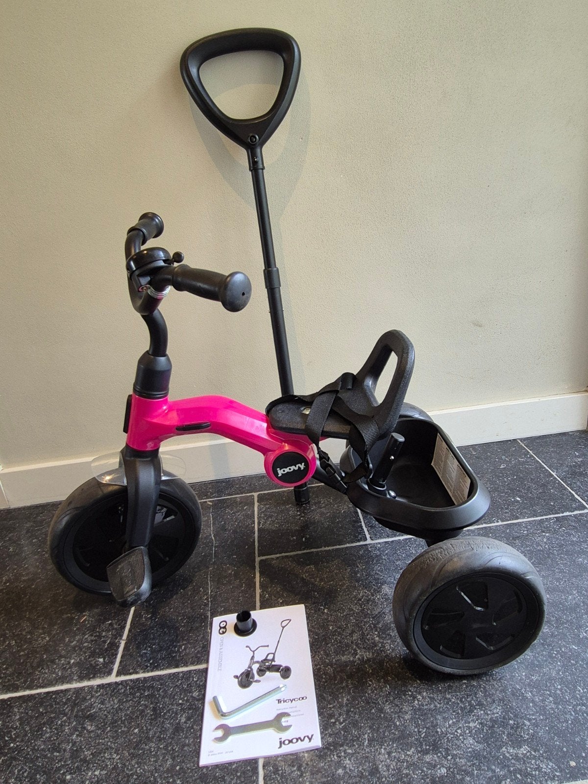 ZGAN! Driewieler Joovy (compleet incl. handleiding, etc.), Ophalen, Zo goed als nieuw
