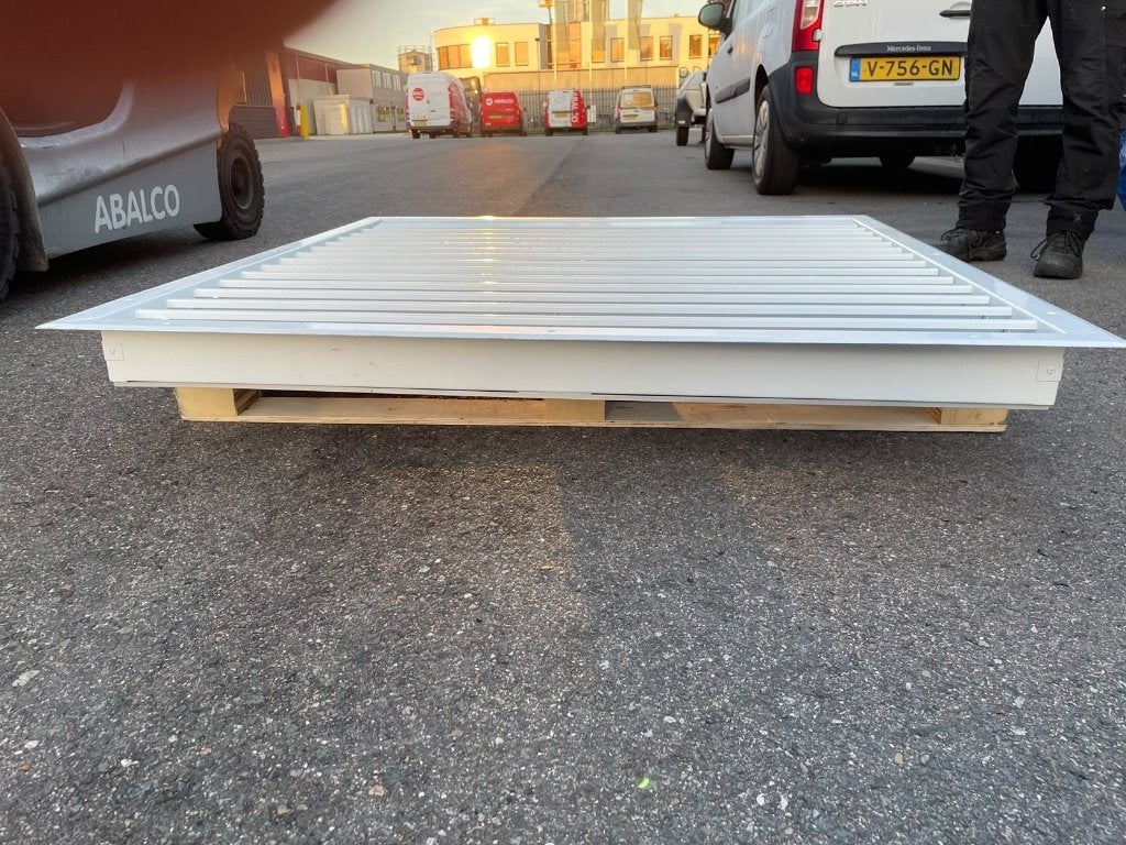 Ventilatierooster Groot  123 x 123 cm Nieuw Metaal, Ophalen, Nieuw, Ventilator