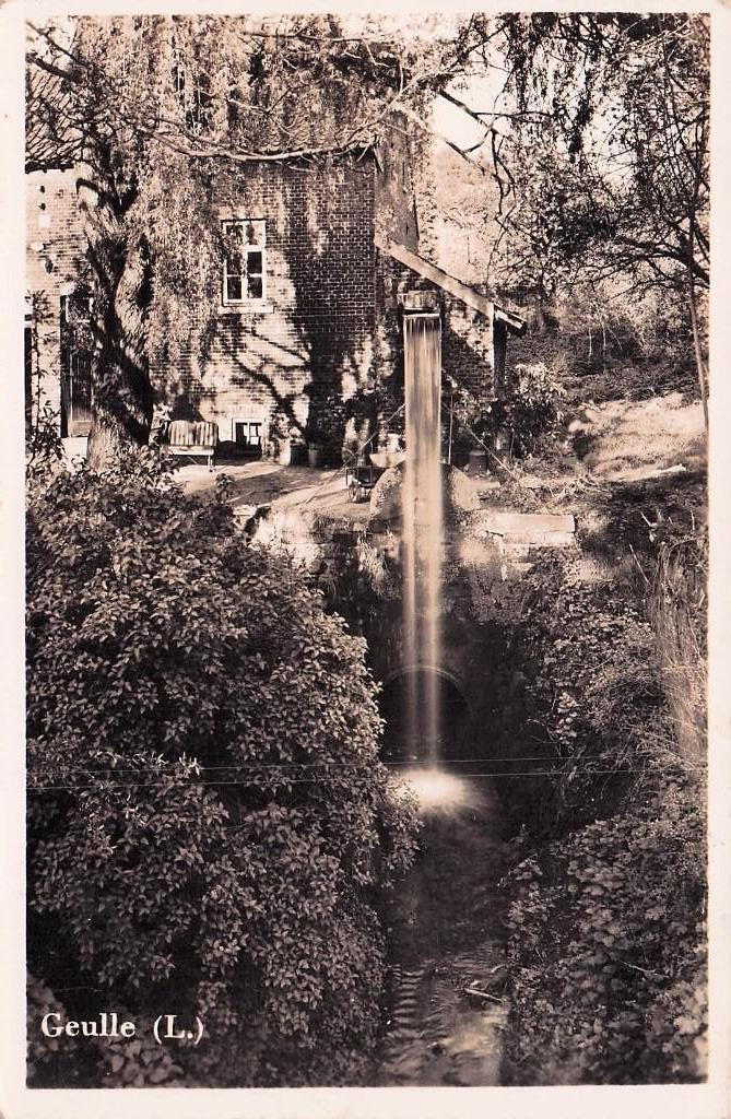 Geulle ANDERS - Een idyllisch plekje rond de watermolen, Ophalen of Verzenden, 1940 tot 1960, Ongelopen, Limburg