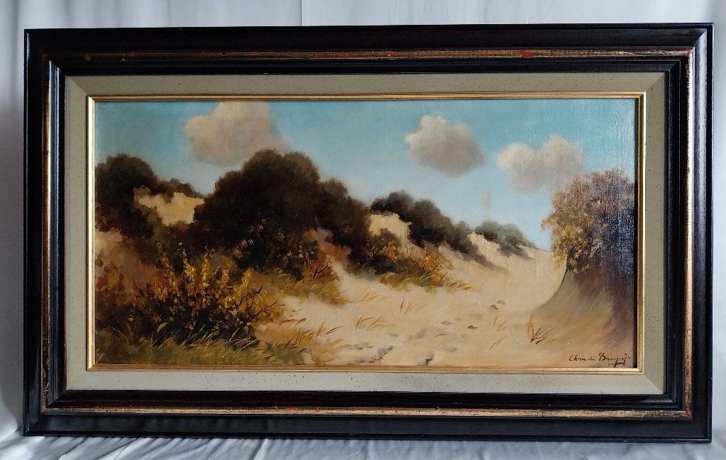 Chris de Bruijn jr. (1901-1974) - Duinlandschap - 1940, Ophalen