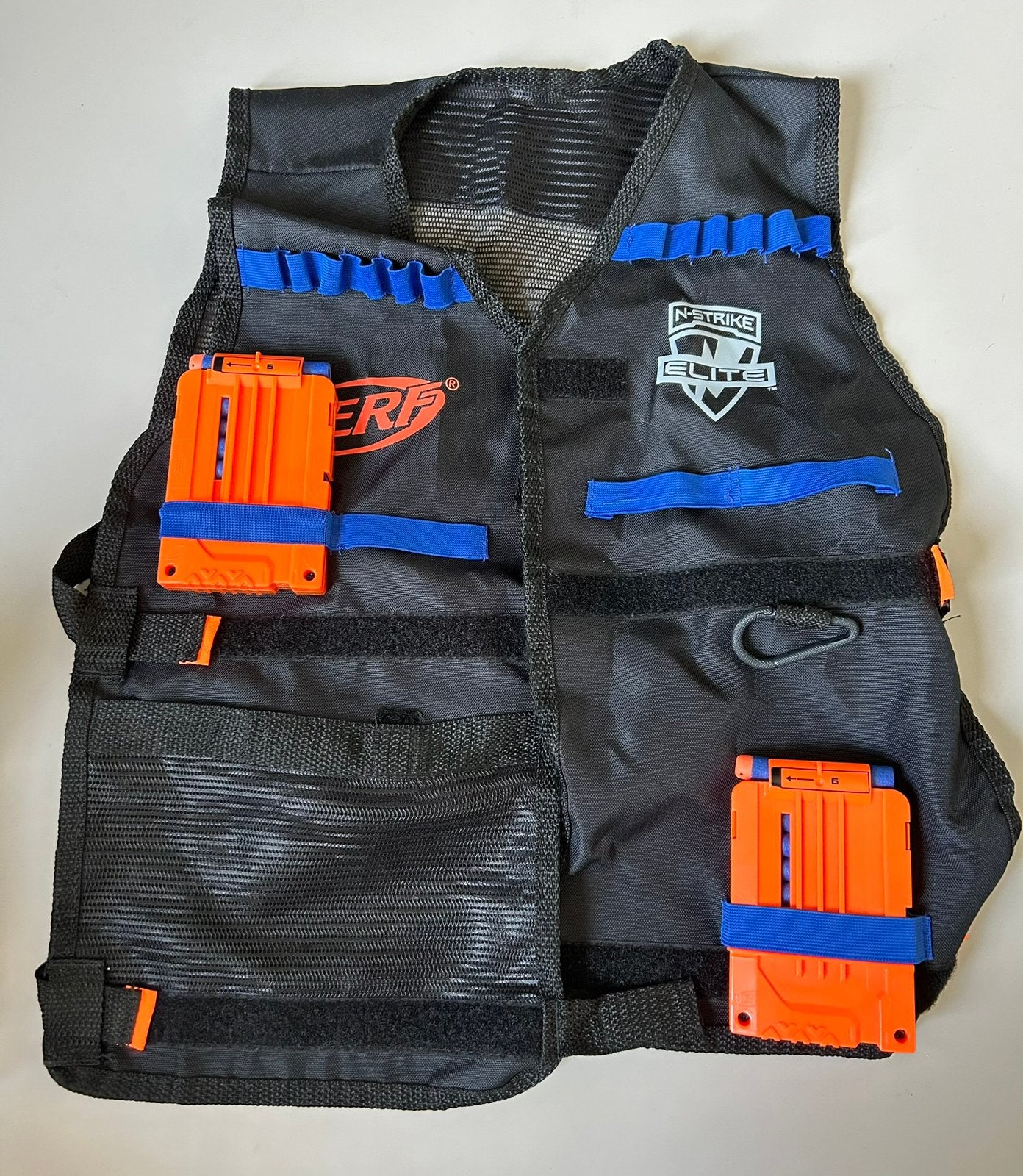 NERF N-Strike elite vest z.g.a.n., Ophalen of Verzenden, Zo goed als nieuw
