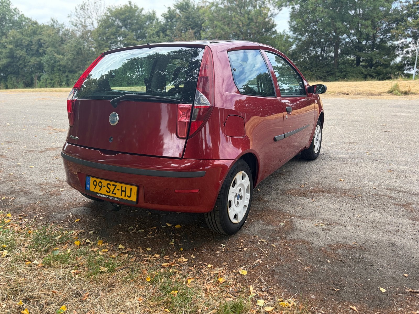 Fiat Punto 1.2 3DR 2006 Rood, Voorwielaandrijving, 4 cilinders, 400 kg, Origineel Nederlands