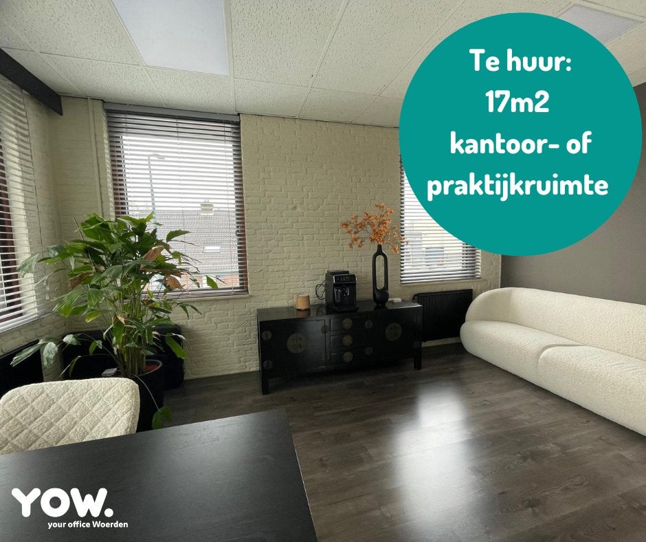 Praktijkruimte / kantoorruimte - 17m2 in Woerden / ALL-INN, 17 m², Huur, Praktijkruimte