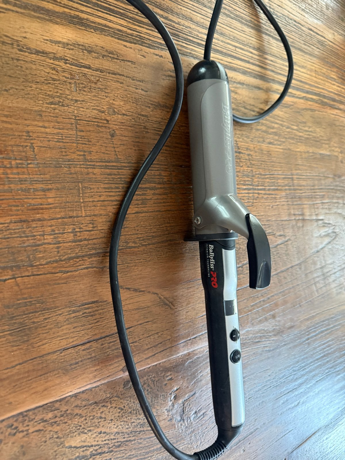 Babyliss Pro krultang/stijltang, Ophalen of Verzenden, Gebruikt, Haarverzorging
