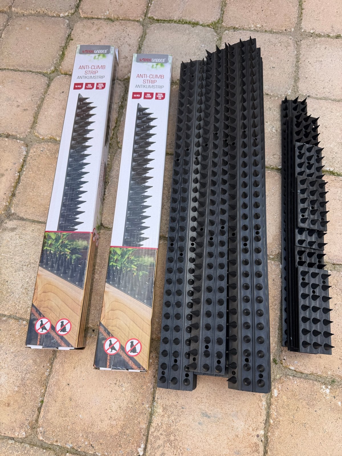 Anti-klimstrips / anti-kattenstrips (46 stuks), Ophalen of Verzenden, Gebruikt
