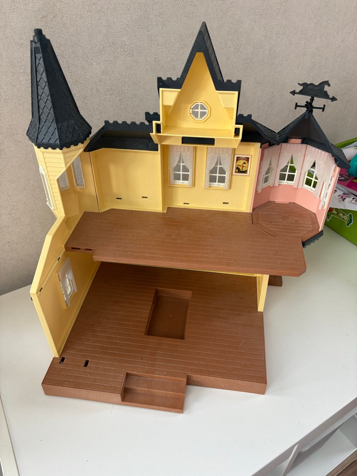 Playmobil spirithuis leeg, Ophalen, Gebruikt